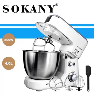 ( CÓ SẴN ) MÁY ĐÁNH TRỨNG, ĐÁNH KEM, NHÀO BỘT CHÍNH HÃNG SOKANY TIỆN LỢI - tặng kèm phớ khuấy bột.