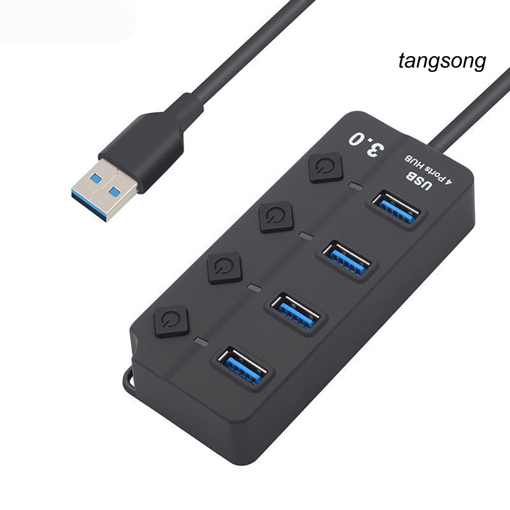 Bộ Chia Ts-7 / 4 Cổng Usb 3.0 Tốc Độ Cao