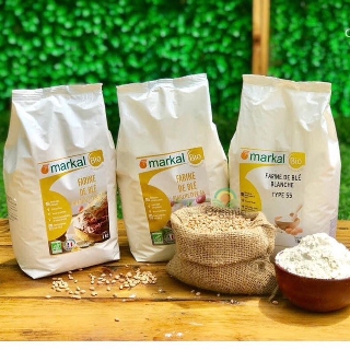 Bột mì hữu cơ T55, T65 Markal 1 kg