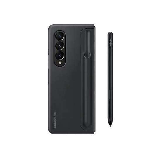 Ốp lưng Samsung Galaxy Z Fold 4 có bút S Pen kèm chân dựng ( Standing Cover With Pen ) - Hàng chính hãng