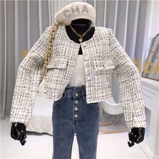 ÁO KHOÁC DẠ TWEED SANG CHẢNH ( KÈM HÌNH THẬT )