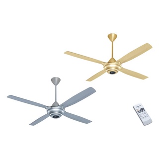 Quạt trần 4 cánh, dài 140cm, điều khiển