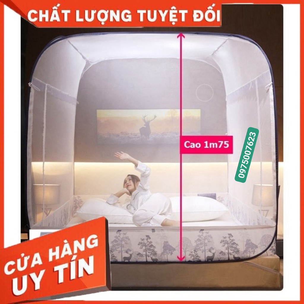 [giảm sốc] màn tự bung chân  viền kèm ảnh thật