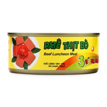 Pate Thịt Bò 3 Bông Mai Hộp 150G