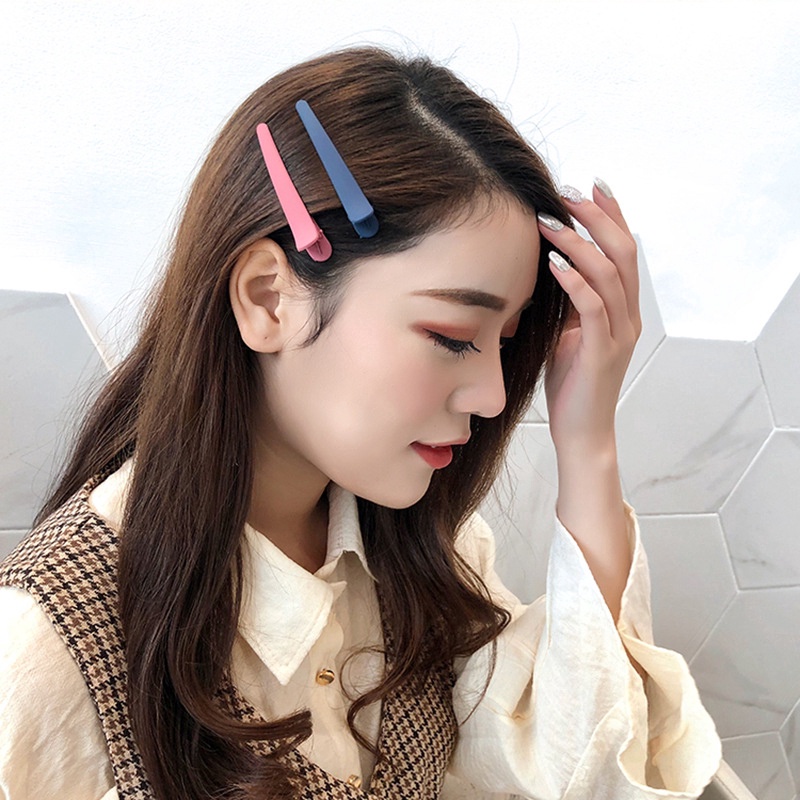 Kẹp Tóc Mỏ Vịt 7.5Cm Màu Sắc Sặc Sỡ Phong Cách Hàn Quốc Cho Nữ