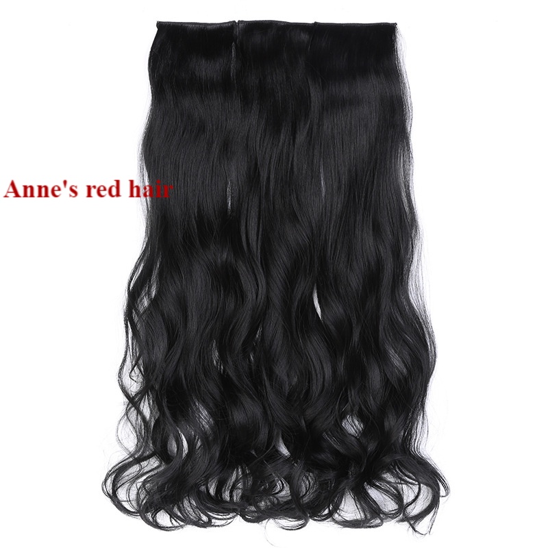 Bộ tóc giả dài uốn xoăn thời trang cho nữ