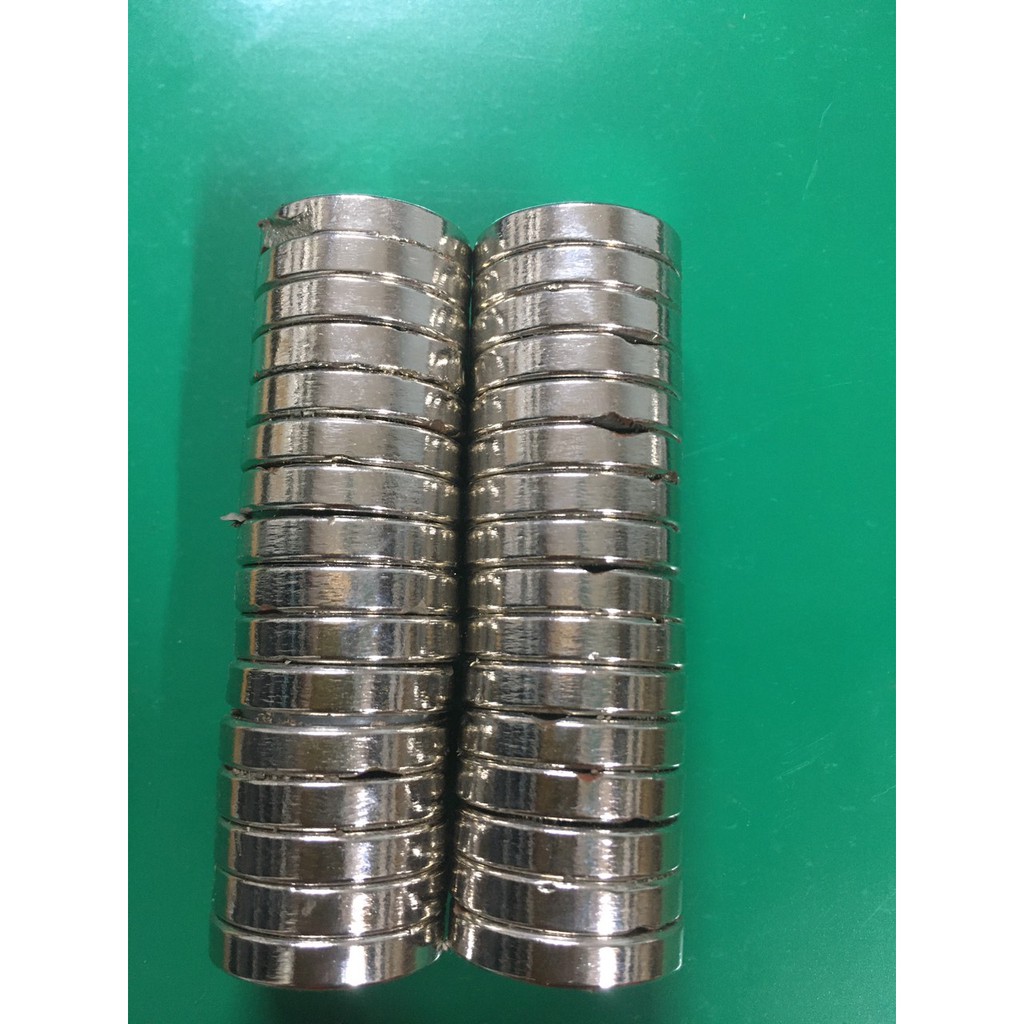 Nam châm viên kích thước 25*5mm hàng SALE, lực hút siêu mạnh, sứt,mẻ, lỗi khuôn.