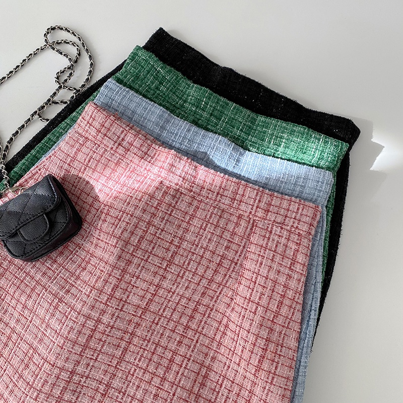 Chân váy dạ tweed chữ A dáng ngắn nữ tính. Thời trang nữ Joyx.Order. Kèm quà tặng cho mỗi đơn hàng.