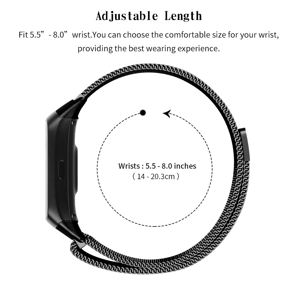 Dây đeo đồng hồ thay thế dành cho Samsung Galaxy Fit SM-R370