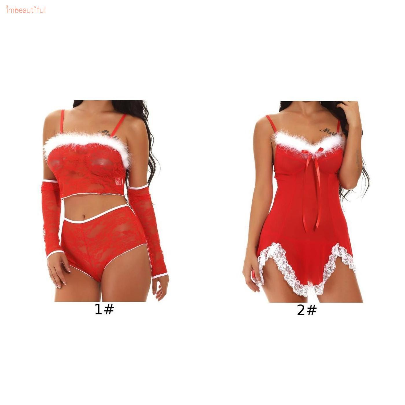 Đồ Ngủ Phong Cách Giáng Sinh Gợi Cảm Cho Nữ | BigBuy360 - bigbuy360.vn