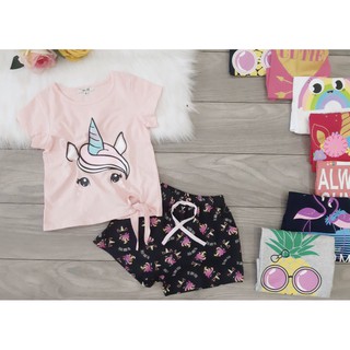 Bộ cotton bé gái HM size đại_Size 9-14Y (20-40kg)