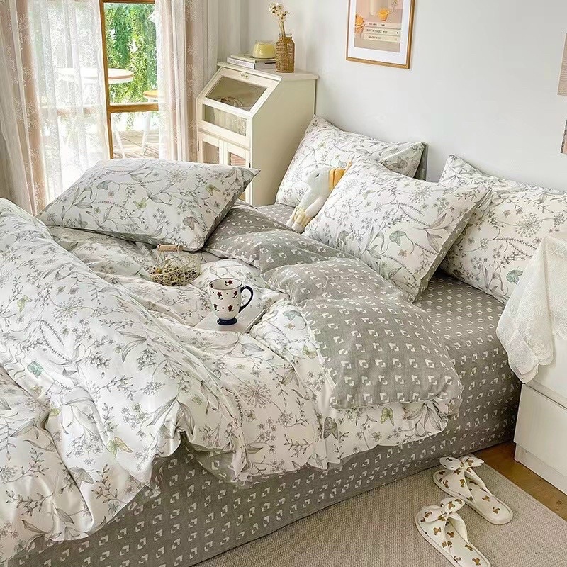 Set chăn ga Cotton Living mới nhất 2022