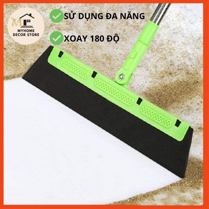 Chổi Gạt Nước Sàn Nhà Vệ Sinh Sàn Nhà Lau Kính Đa Năng Xoay 180 Độ