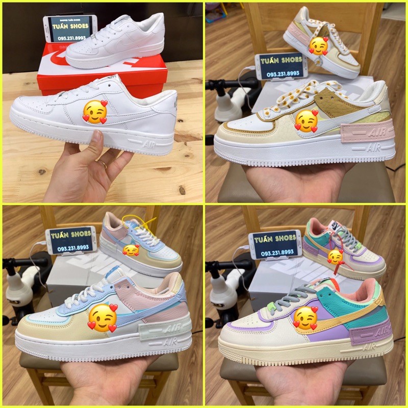 [Mã WAST5K giảm 5k đơn bất kỳ] [KÈM HÔP] GIÀY THỂ THAO FOX TRẮNG NAM NỮ