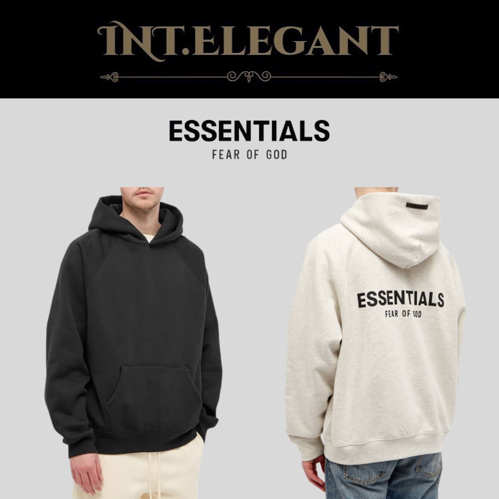 Áo hoodie ESSENTIALS Fear of God ss21 bản Cao Cấp màu Heather Grey mới nhất