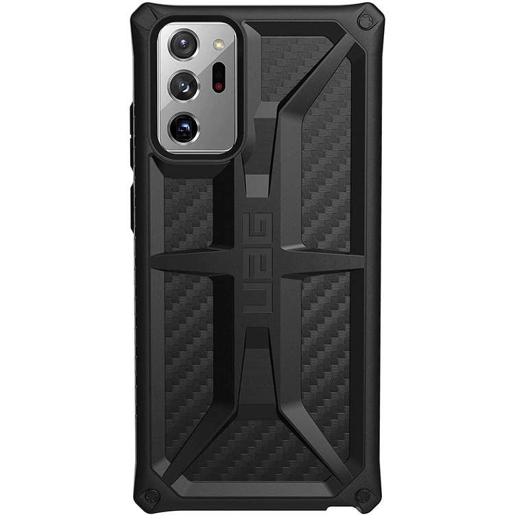 Ốp điện thoại UAG sợi carbon sần sùi cho Samsung Note 20 Ultra S20 Utra Casing Note 10 Plus Note20 S20+