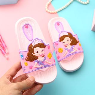 Dép Sandal Đế Mềm Chống Trượt Họa Tiết Hoạt Hình Thời Trang Mùa Hè Cho Nữ