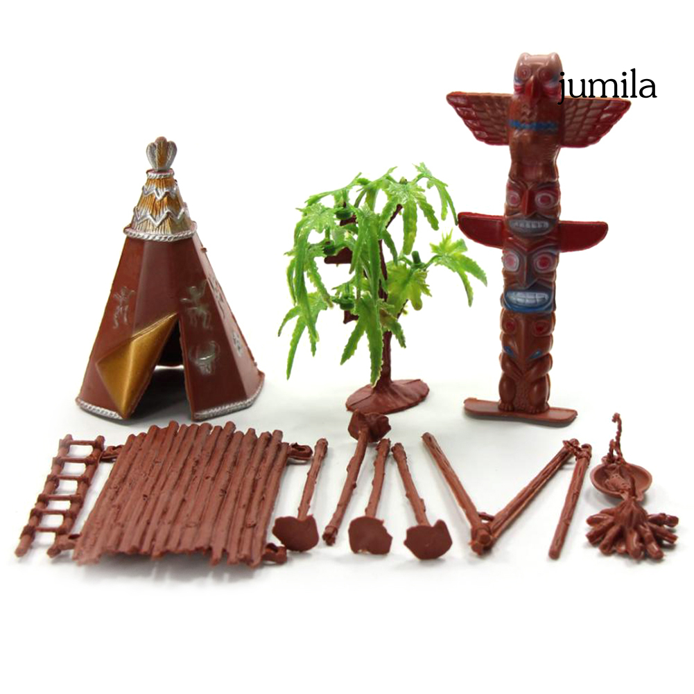 Set 13 Mô Hình Người Thổ Dân Trang Trí