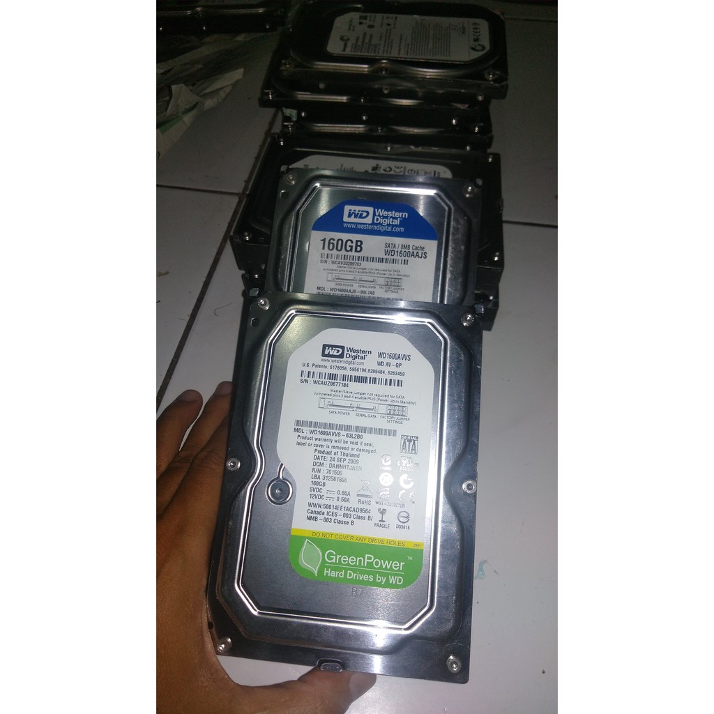 Ổ Cứng Trong Suốt 160gb