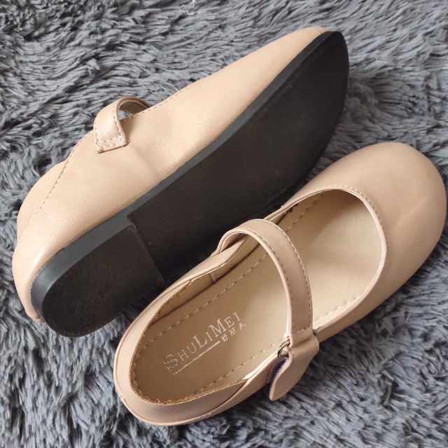 (Sẵn hàng) Giày Búp Bê Nữ Mũi Tròn, Chất Da Mềm, Cài Quai Ngang Xinh Xắn ( Ảnh Thật) | BigBuy360 - bigbuy360.vn