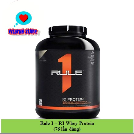 (VITAMIN STORE) -  Rule 1 Protein 5Lbs - Sữa tăng cơ Rule1 - Whey Protein R1  CHÍNH HÃNG