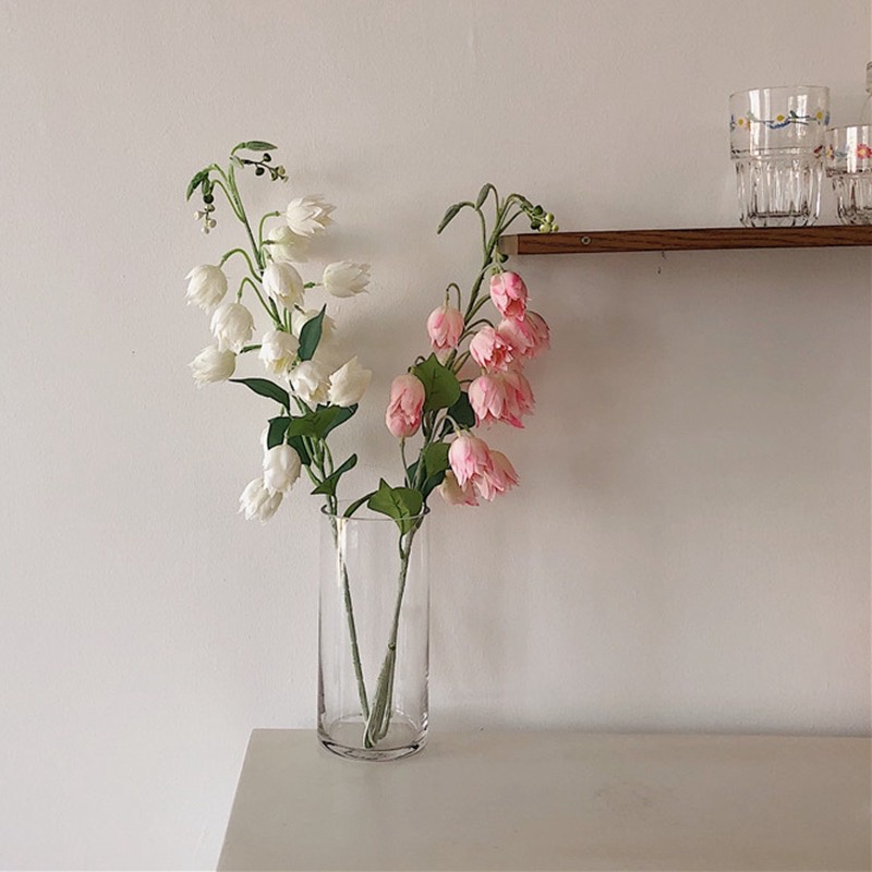 Hoa chuông, hoa lụa decor phòng, phong cách Hàn Quốc, đạo cụ chụp ảnh Phanlee
