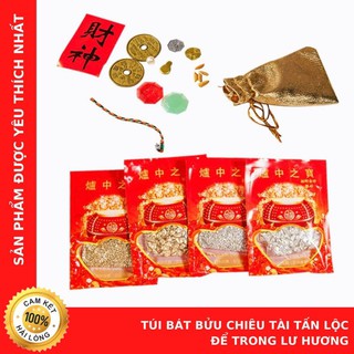 Túi Bát Bửu Chiêu Tài Tấn Lộc Để Trong Lư Hương - Loại Cao Cấp - Cửa Hàng Chú Sa Di Hoan Hỉ