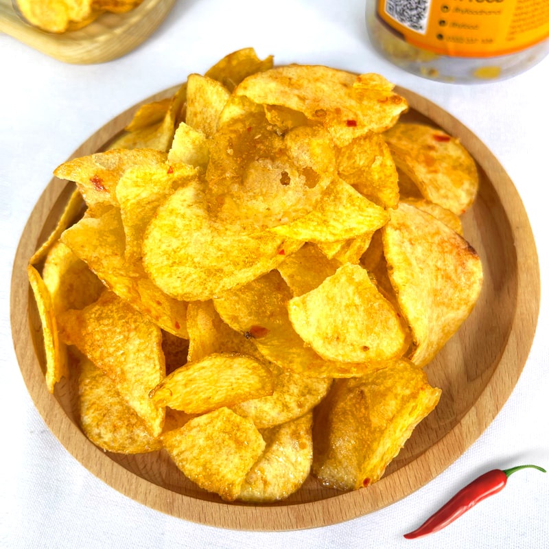 Khoai tây chiên, snack khoai tây lắc phô mai, xóc mắm, sate 200g mix 5 vị ăn vặt LHYFOOD thơm ngon giòn tan đậm vị