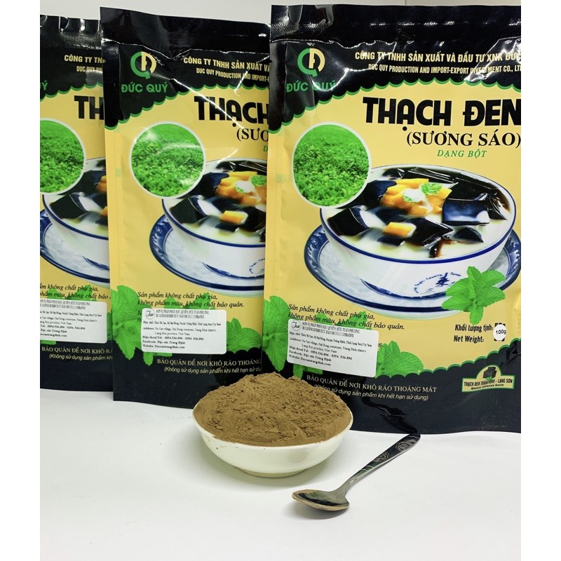 Tinh bột Thạch đen (sương sáo) ĐỨC QUÝ