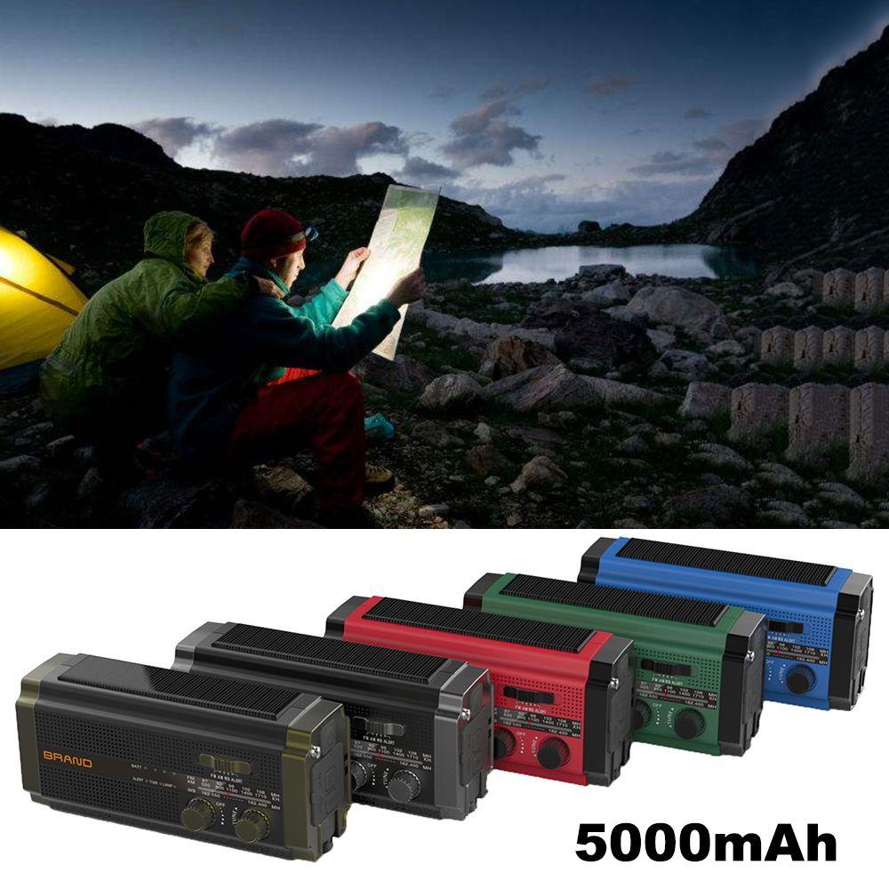 Radio Năng Lượng Mặt Trời SOS NOAA / AM / FM Đa Năng Tiện Dụng