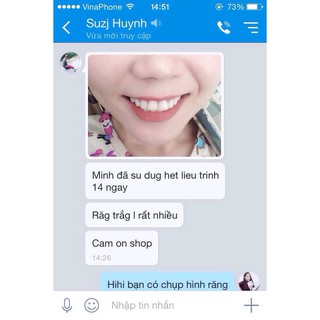 Miếng Dán Làm Trắng Răng Viva White
