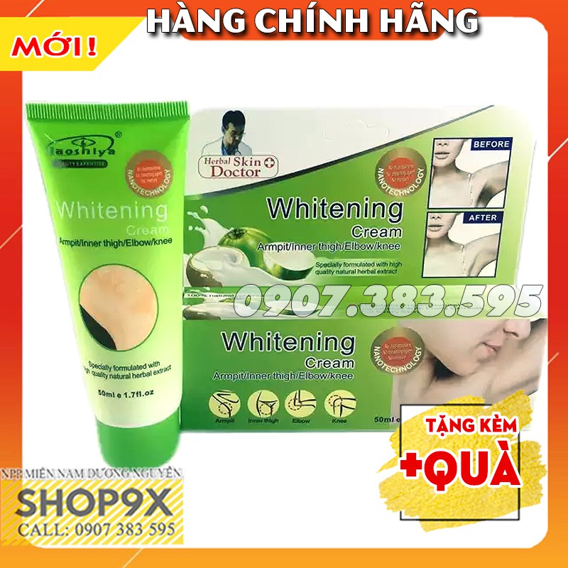 Kem Giảm Thâm Nách Làm Trắng Vùng Tam Giác Herbal Skin 50ml