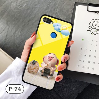 Ốp kính in hình cute OPPO A7