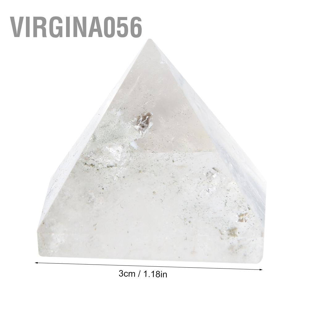 Có thể bán buôn 100% Natural Crystal Quartz Pyramid Energy Healing Tower Home Decoration Ornament Virgina056 Hàng giao ngay