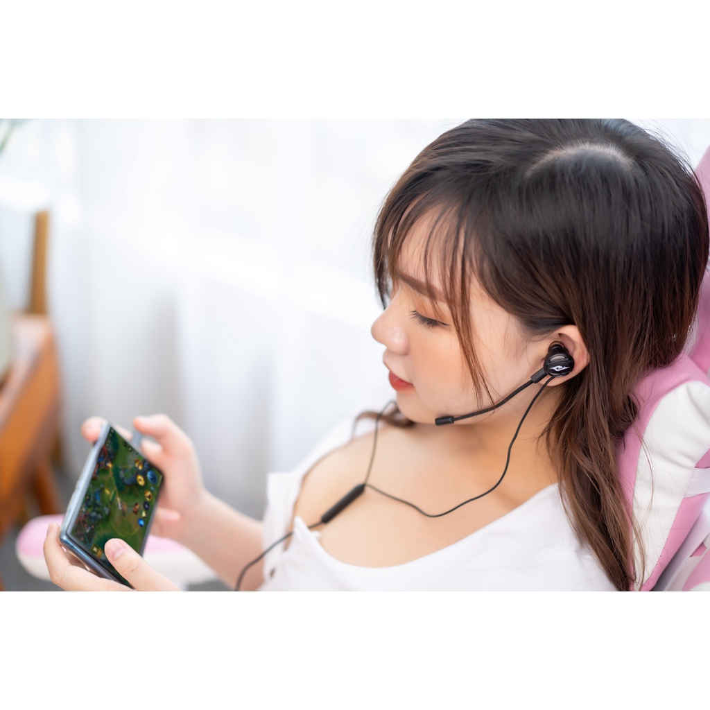 Tai Nghe Gaming E-Dra EH420E Có Mic, dùng cho điện thoại, laptop, pc chính hãng bảo hành 24 tháng