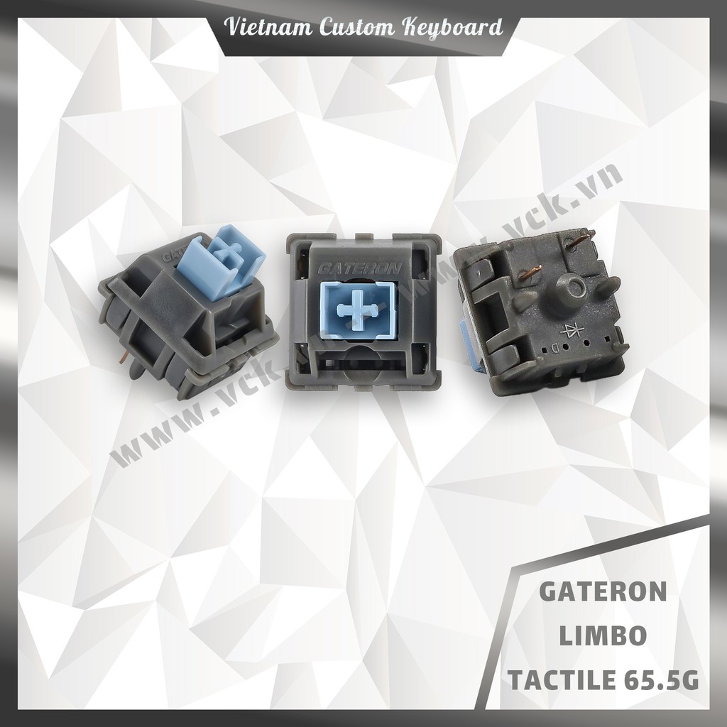 7 Loại Gateron Switch Đặc Biệt | N1S | Limbo | Silver Blizzard | Keyfirst Cream | Laser | Dùng Cho Bàn Phím Cơ | VCK