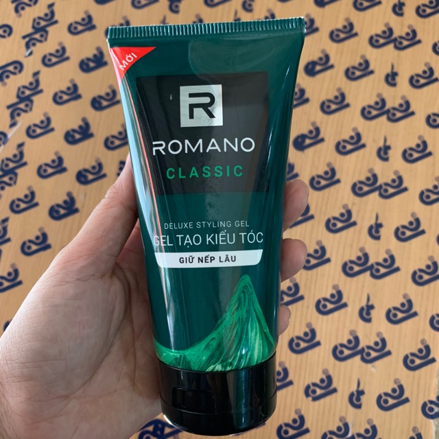 Gel tạo kiểu tóc ROMANO Classic 150g