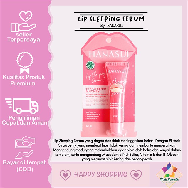 (hàng Mới Về) Serum Hanasui Dưỡng Môi Khi Ngủ | BigBuy360 - bigbuy360.vn