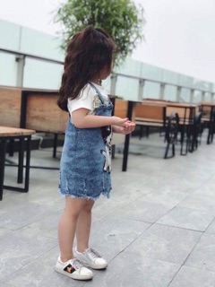 yếm giả bò cho bé gái
