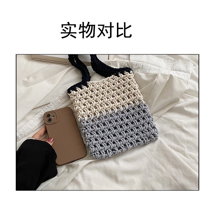 Túi xách JASMIN NOIR màu tương phản thời trang cho nữ