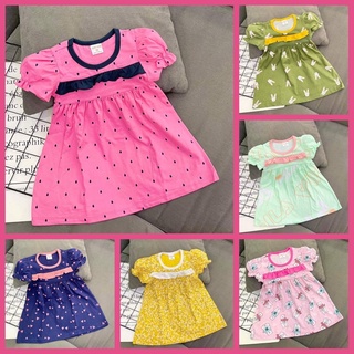 ĐẦM BABYDOLL THUN COTTON BỎIP XỊN XÒ XINH XẮN CHO BÉ GÁI - Bé Gái | 3 Tháng-4 Tuổi
