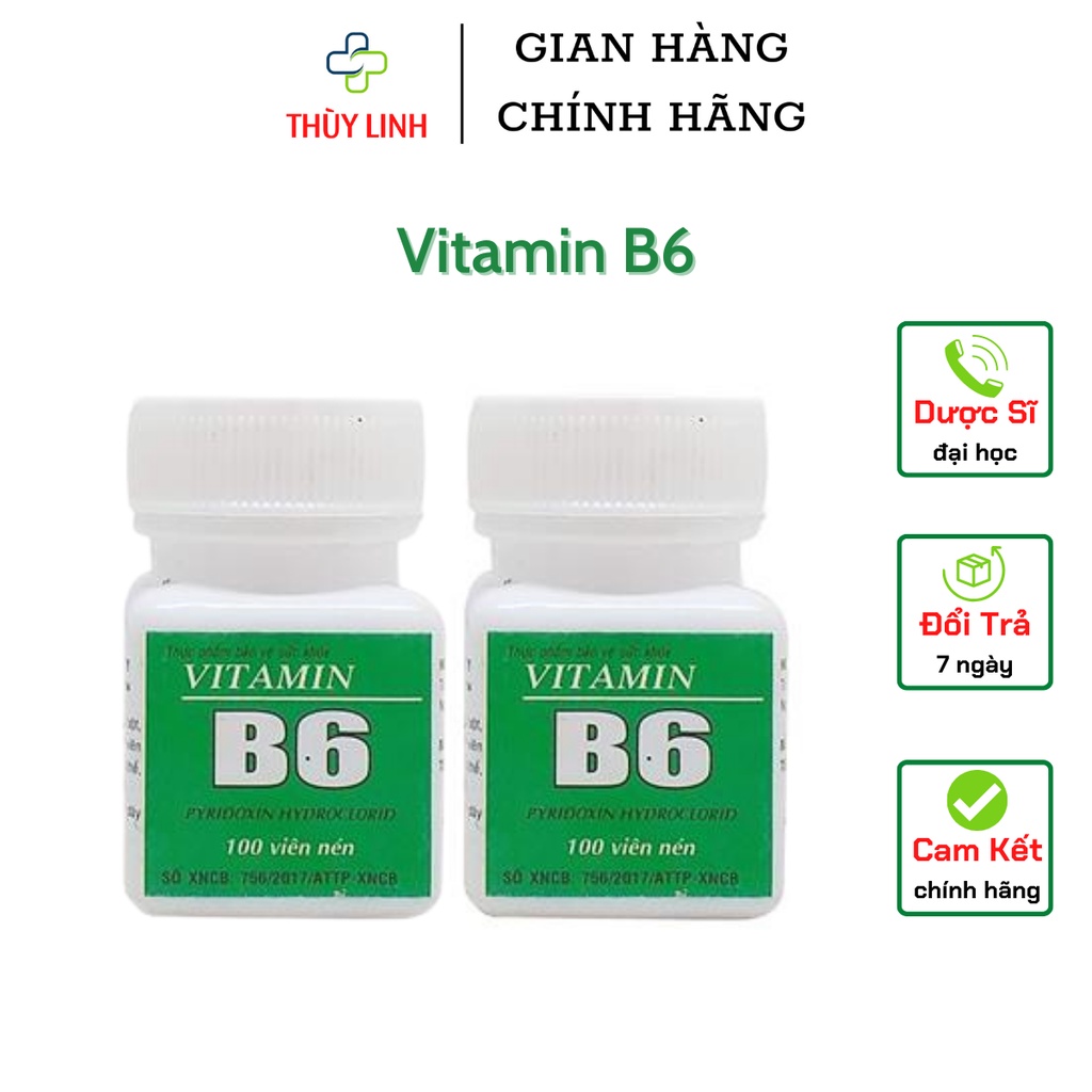 Vistamin B6 Giúp Bổ Sung VTM B6