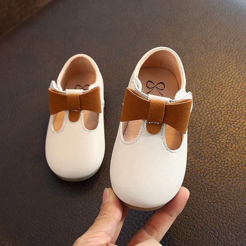 Giày búp bê phối nơ dễ thương thời trang Hàn Quốc dành cho bé gái