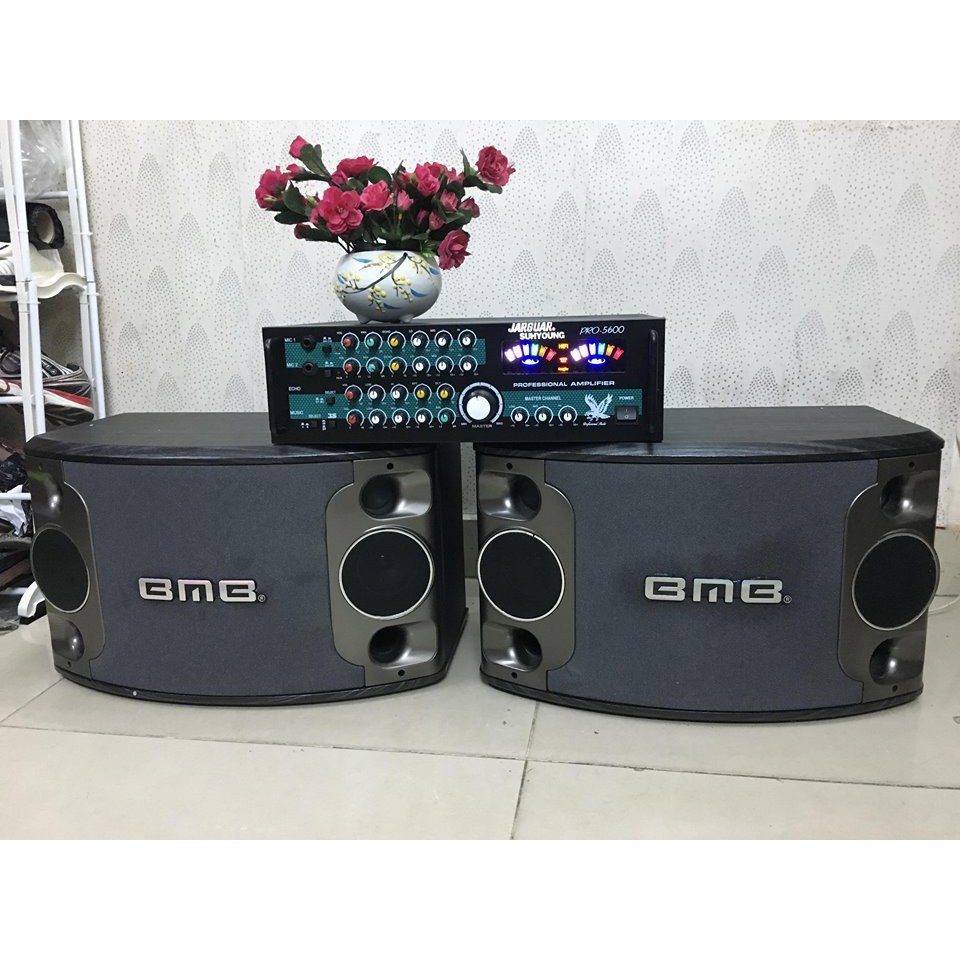 [Freeship toàn quốc từ 50k] Dàn âm thanh, hát karaoke loa BMB tặng micro SONY/ SHURE ko dây