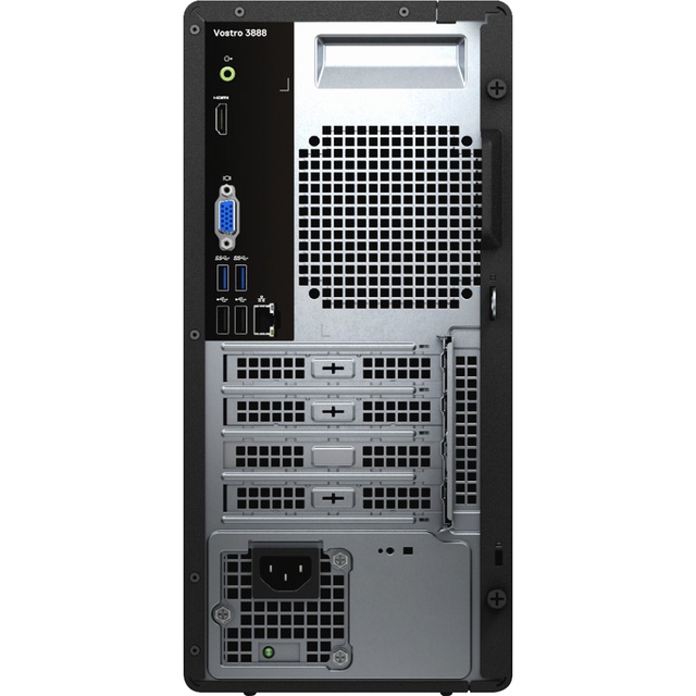 [Mã ELHA1503 giảm 5% đơn 3TR] Máy Tính Để Bàn Dell Vostro 3888MT,i5-10400,4GD4,1TB HDD,KB+M,Đen,W10(RJMM6Y1)