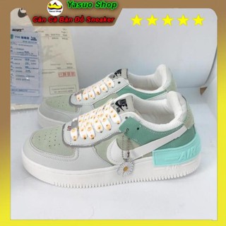 [ FREE SHIP ] giày thể thao sneaker AF1 XANH NGỌC HOA CÚC