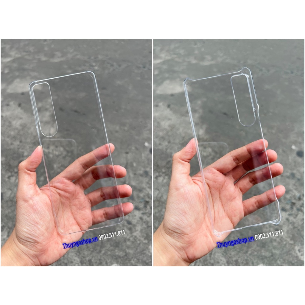 Ốp cứng siêu trong suốt / Mờ chống vân tay Sony Xperia 1 IV / Xperia 10 IV / Xperia 5 IV