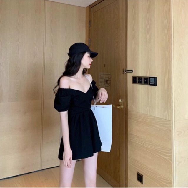 Jumpsuit trễ vai ulzzang