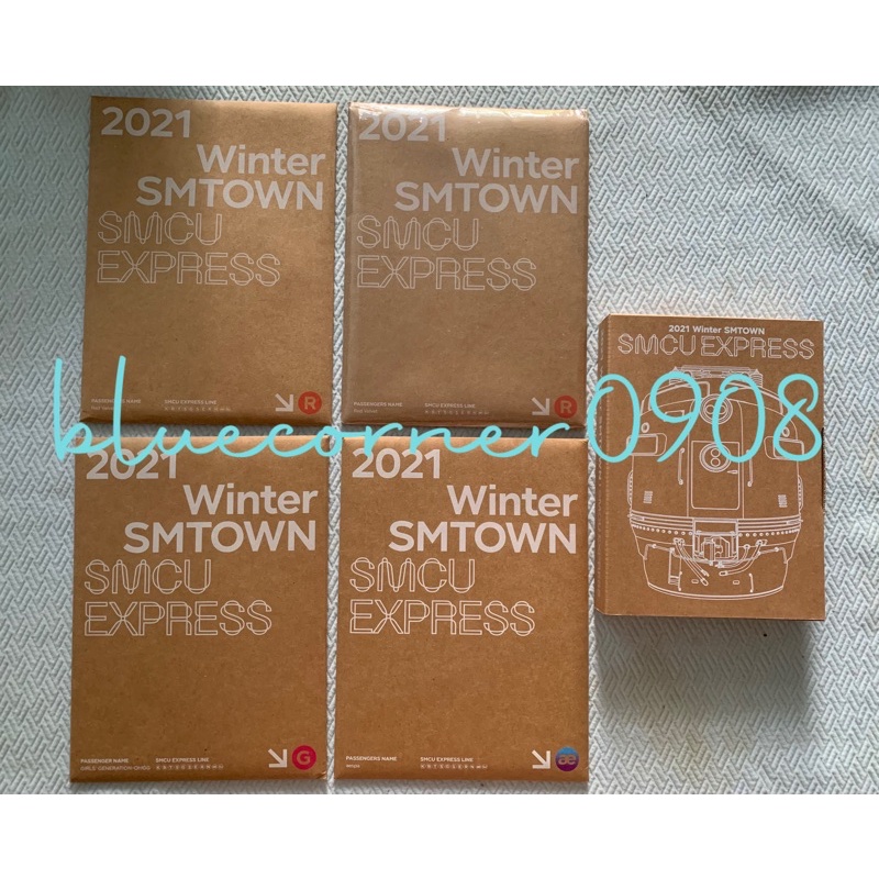 Bộ ảnh 2021 Winter SMTOWN : SMCU EXPRESS RED VELVET aespa SNSD Oh!GG SM ver