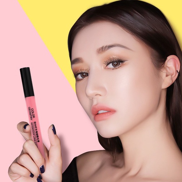 Mascara 3D Lameila siêu mảnh chống nước làm cong mi vỏ hồng vàng xanh - vibesvietnam